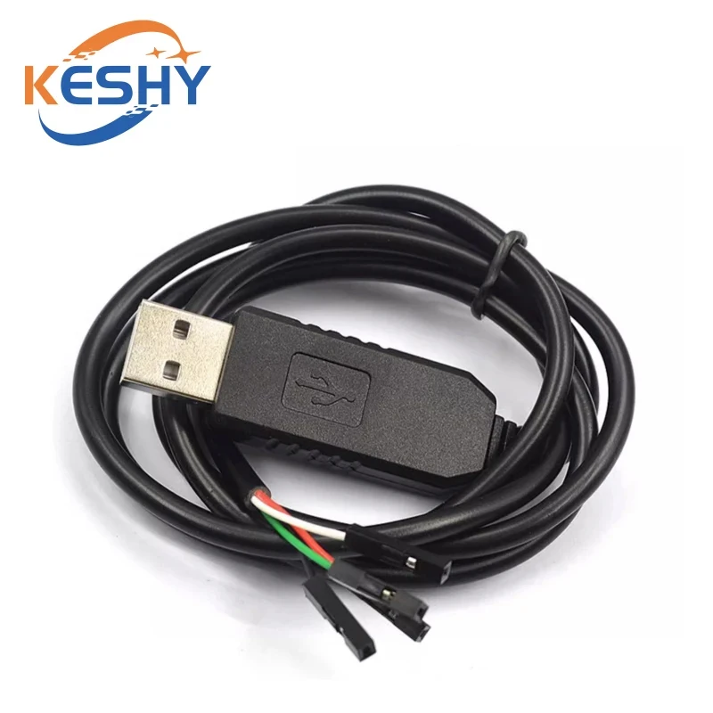 Фото PL2303 Кабельный модуль USB-UART TTL FT232RL PL2303HX Передача USB-TTL RS232 Модуль адаптера последовательного порта CH340 Кабель загрузки №4
