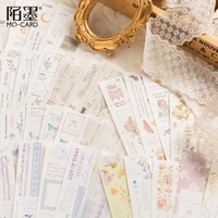 30pcslot memo pads material paper gentle to you junk journal scrapbooking cards background decoration paper