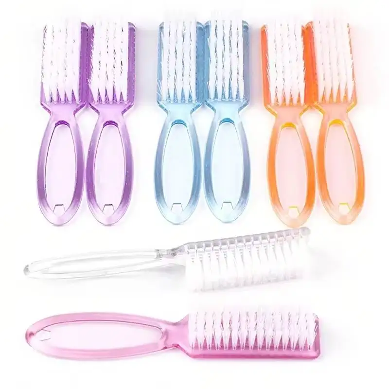 do czyszczenia pędzli paznokci Usuń kurz w proszku Plastikowy środek czyszczący akrylowych żelowych UV Manicure Akcesoria pielęgnacji