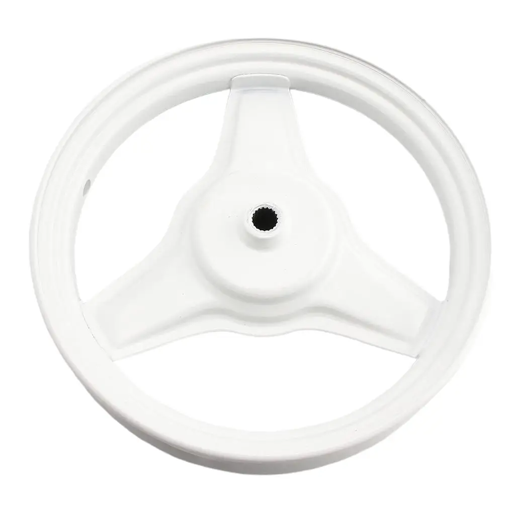 

Сверхмощная металлическая передняя обода MagiDeal для мотоцикла Yamaha PW50, белая