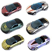 6pcsset 164 diecast racing car abs plastic inertia safety simulation baby children toys car xmas birthday gift free shipping