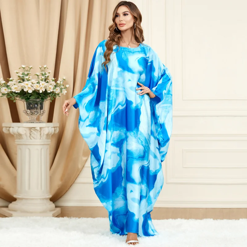 Ramadan Eid Muslim Fashion Abaya Dress African Dresses For Women Dashiki Long Maxi Dress Ladies Traditional Clothing Fairy Dress