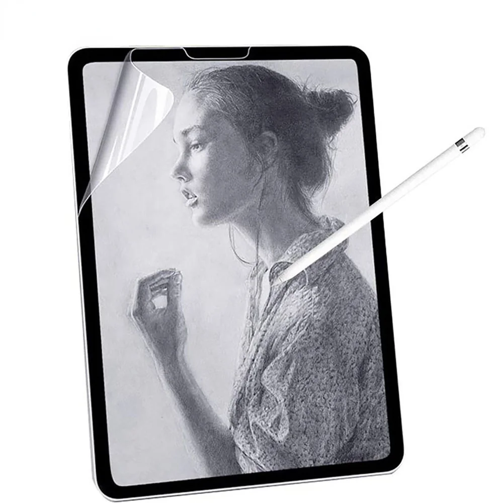 

Защитная пленка для экрана в виде бумаги, матовая ПЭТ-пленка для iPad 9,7, 7, 8, 9, 10,2 Air, 3, Pro10.5, iPad Air 4, 5, 10,9 Pro, 11