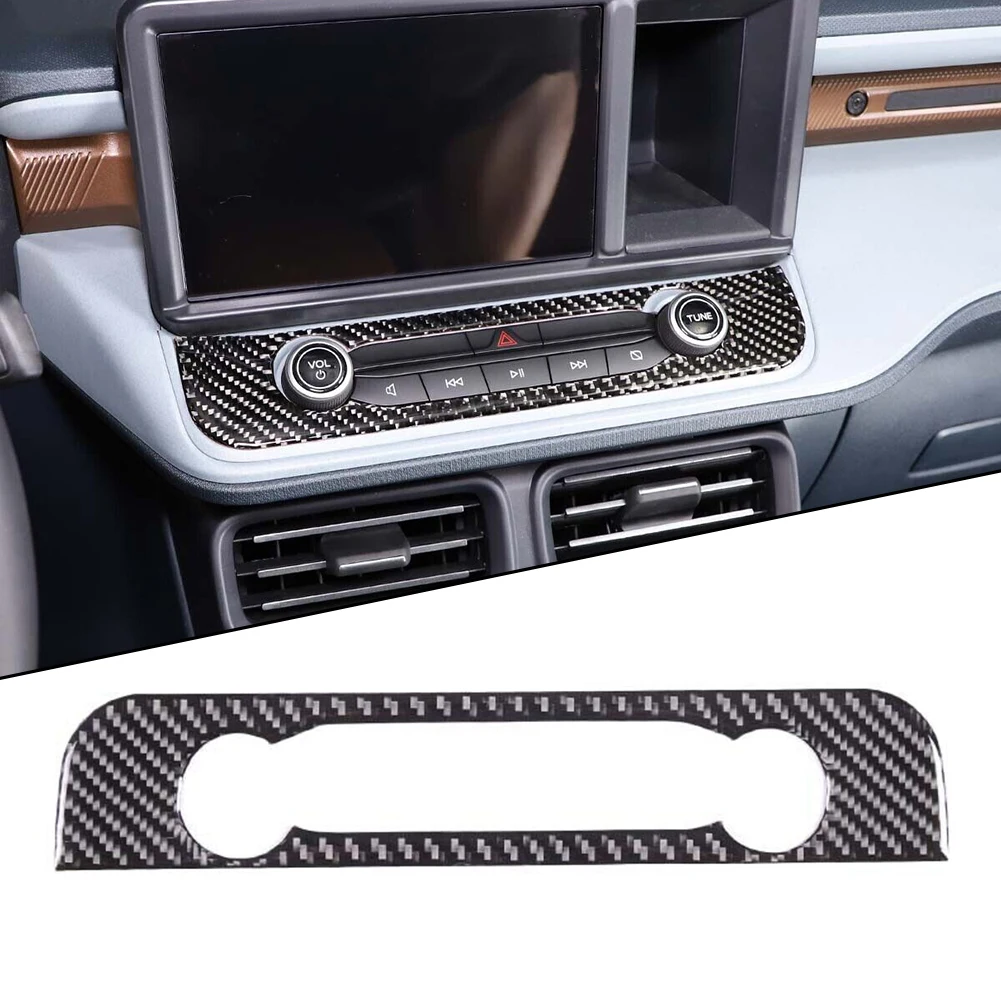 

Детали автомобиля, отделка крышки из углеродного волокна, подходит для Ford Maverick 2022-23, комплект внутренней отделки, выключатель света