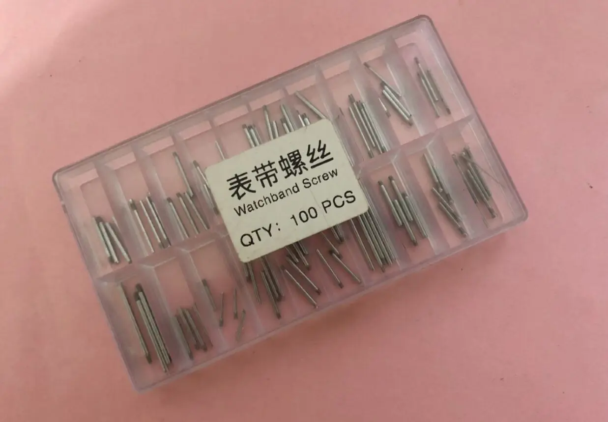 

New ! 100 Screws Pins for Rlx GMT Watch Band and Other