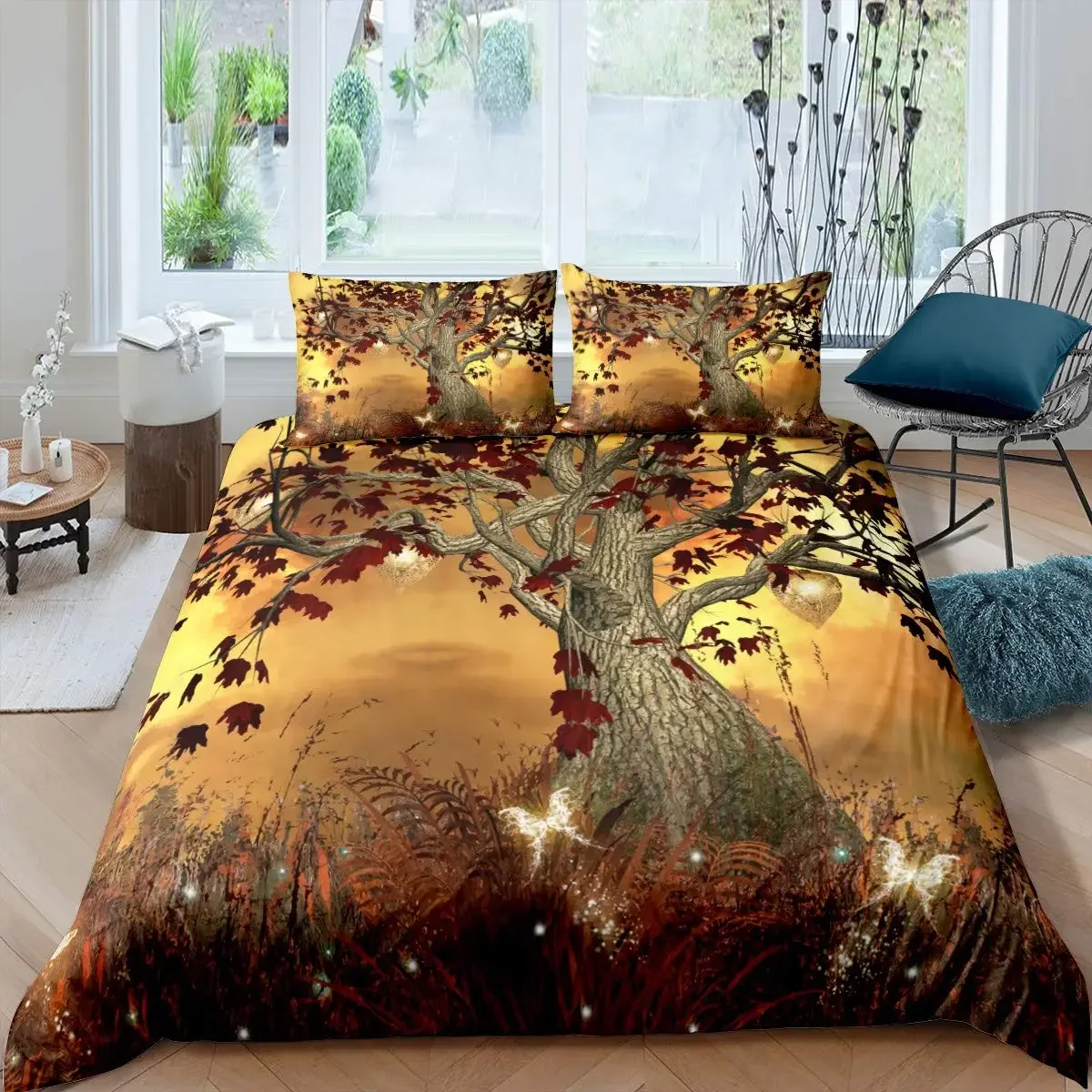 Комплект постельного белья с рисунком Древо жизни - отзывы и цена