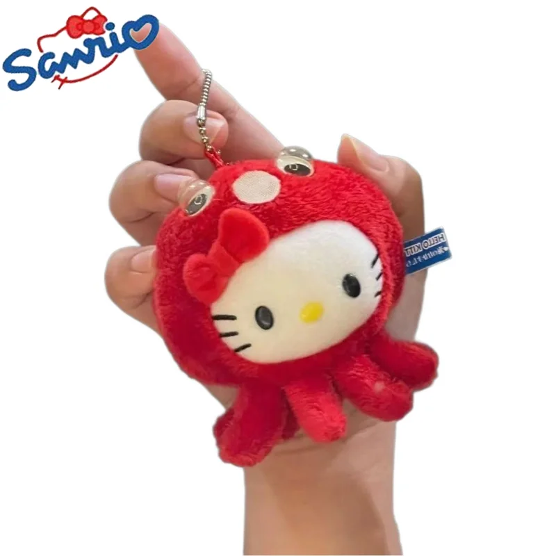 Sanrio Hello Kitty Octopus Series милая сумка для девочек подвеска экшн-фигурка детская