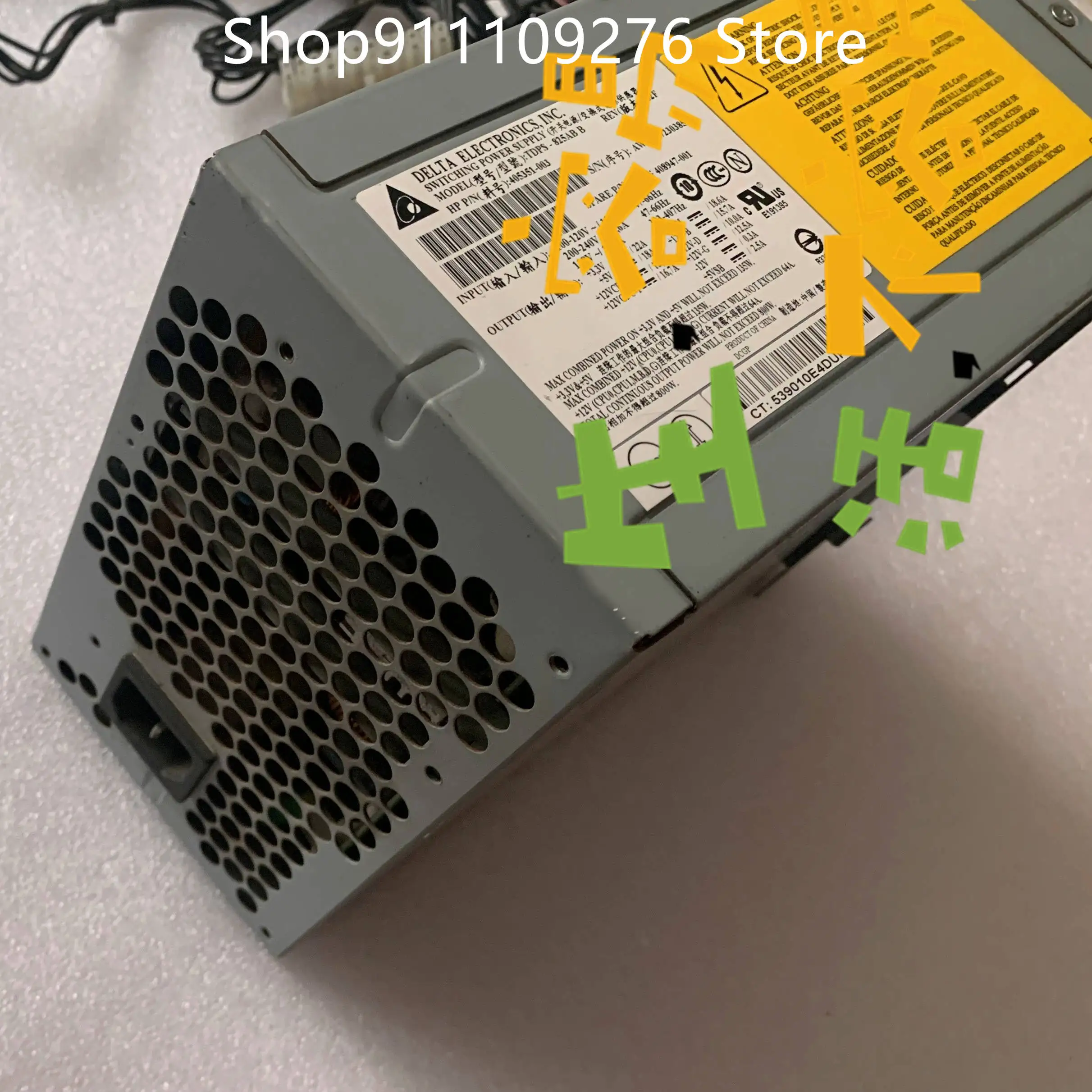 Оригинальный блок питания для сервера HP XW8400 TDPS-825AB 405351 -003 408947 -001