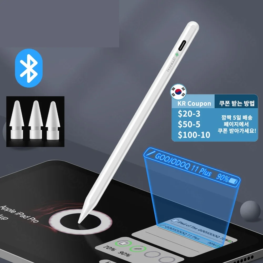 

Новинка карандаш для Apple Pencil 2 1 для iPad карандаш Bluetooth стилус для iPad ручка 2022 2021 2020 2019 Air 5 карандаш для Apple