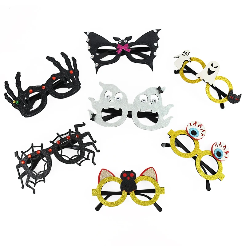 Пластиковые очки для Хэллоуина паук паутина глазный шар реквизит фото демон