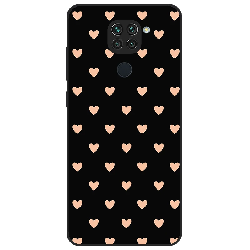 Силиконовый чехол для Xiaomi Redmi Note 9 задняя крышка милый мультяшный мягкий из ТПУ Note9