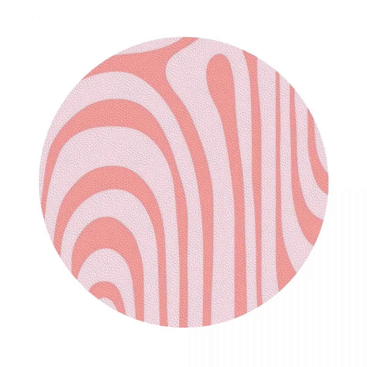 

Y2K волнистые подставки в форме клубники, кожаные подставки, набор из четырех подставок в офисном стиле, 4 бара, кожаные подставки