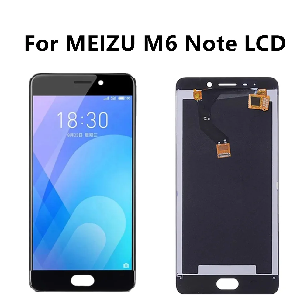 

5.5" Original For Meizu M6 Note M721H M721Q LCD Display With Frame Touch Screen Panel Digitizer For Meizu Meilan Note 6 Display