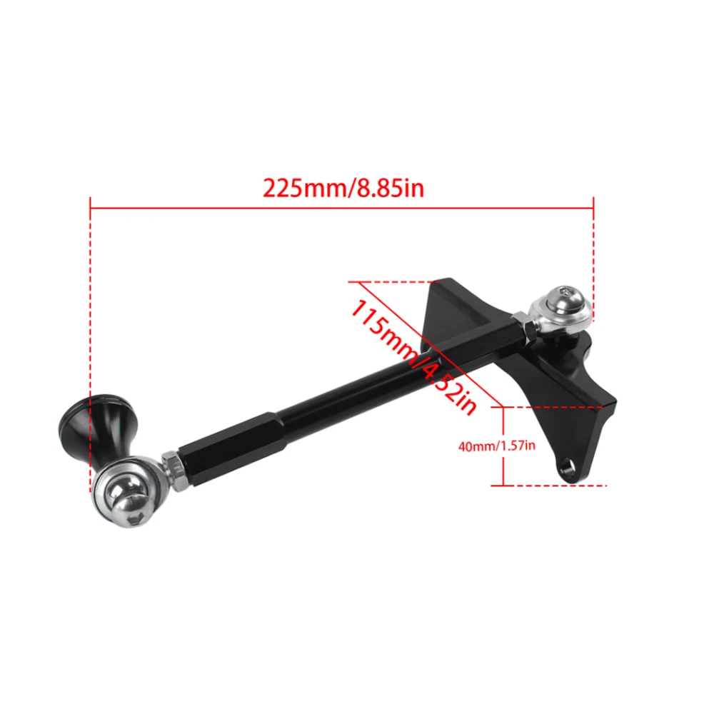 

Черный Анодированный Стабилизатор Рамы Для Мотоциклов Harley Touring CVO Electra Road Street Glide Ultra Classic Road King 20...