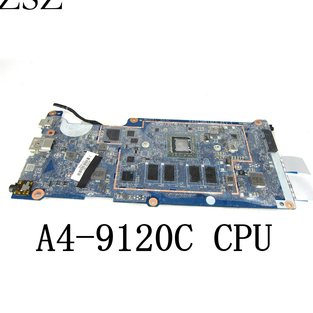 Материнская плата для ноутбука HP Chromebook 14A G5 14-db0001AU 14-db0002AU с процессором A4-9120C 4 Гб