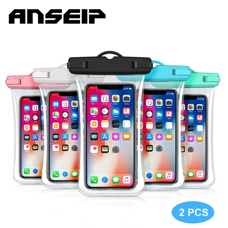 

ANSEIP Universal Phone Waterproof bag for iPhone Xiaomi Phone Protection case for Swimming diving Snorkeling shooting phone case