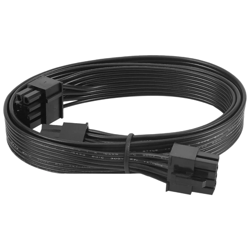 Кабель питания PCI-E 8-контактный на двойной (6 + 2-контактный) для модульного