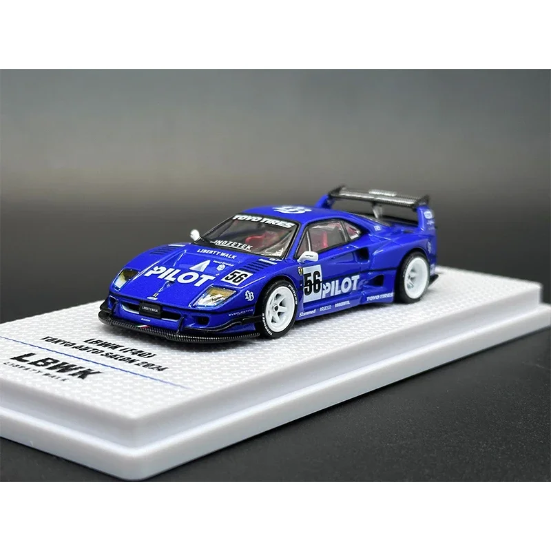 INNO в наличии 1:64 LBWK F40 Tokyo Auto Salon 2024 литая под давлением диорама коллекция моделей