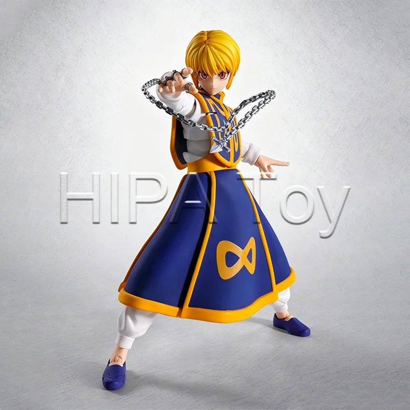 Фото В наличии: Оригинальная фигурка Bandai S.H.Figuarts Курапика из аниме «HUNTER×HUNTER» от SakuraStar Store, высокодетализированная, игрушка, подарок. №3