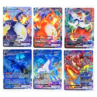 55pcsset pokemon charizard vmax diy toys hobbies hobby collectibles game collection anime cards for children christmas gift