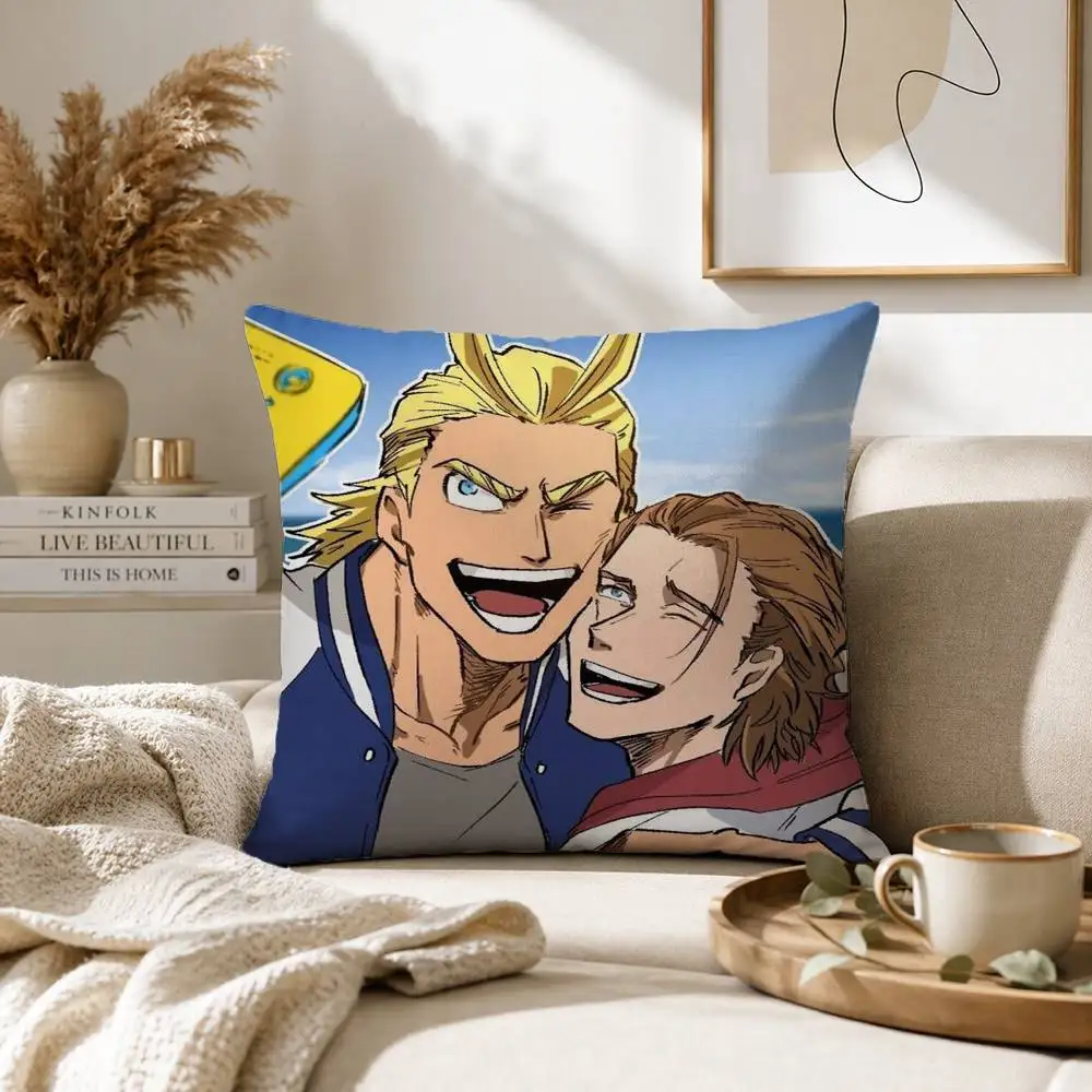 Фото Наволочка A-All M-Might T-Toshinori Y-Yagi-AMTY для дивана, гостиной, домашнего офиса, декоративный защитный чехол №4