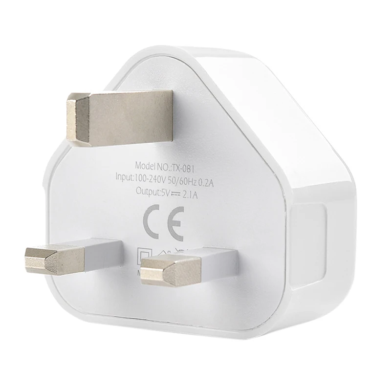 

Mobile Phone Charger 1 USB Wall Charger Travel Fast Charging Adapter For /Samsung/Xiaomi Tablet UK Plug