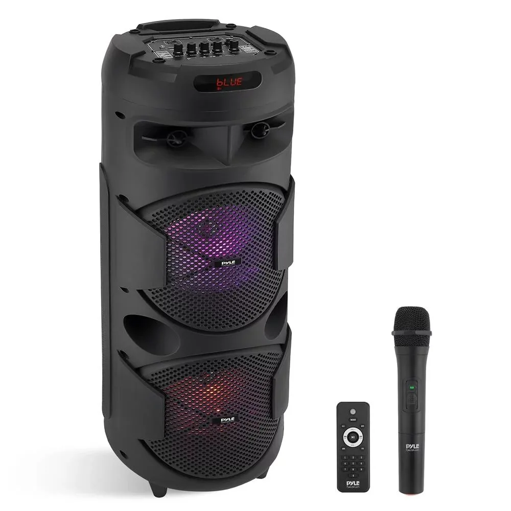 

Портативная Bluetooth PA Speaker-300W двойная 8 "перезаряжаемая Внутренняя/наружная BT караоке аудиосистема