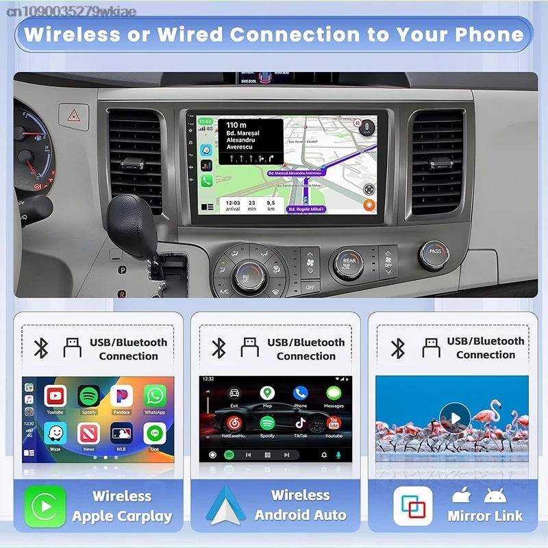 Автомагнитола для Nissan Juke YF15 2010 2011 2012 2013 2014 Android 14 мультимедийный плеер Carplay GPS QLED