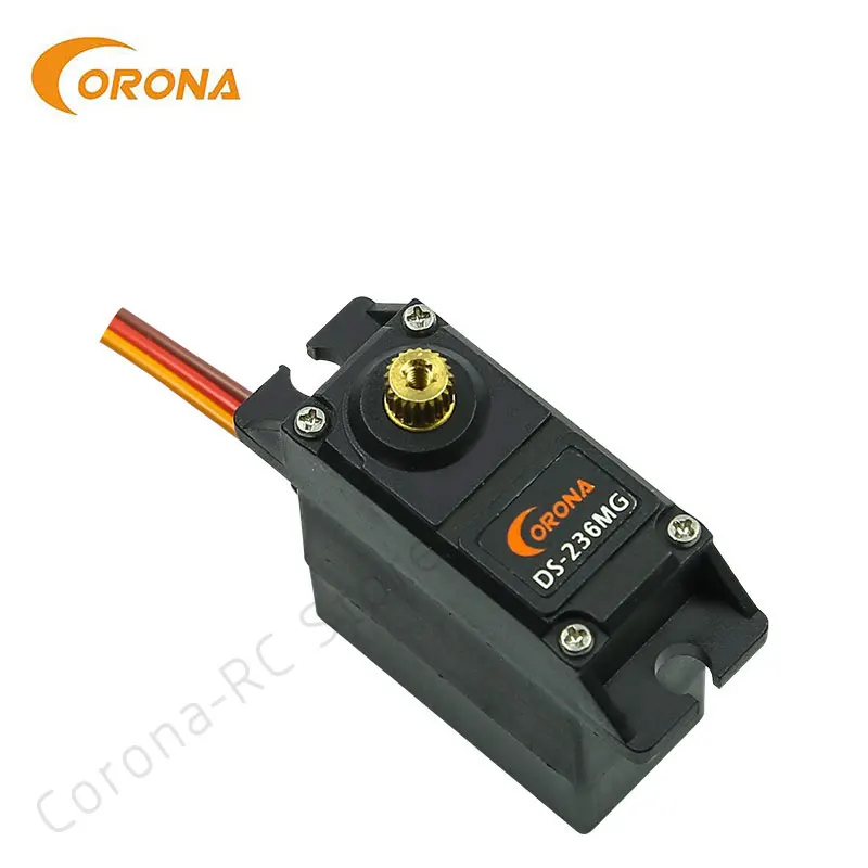 

Corona digital metal gear servo DS236MG futaba servo for fixed wing / helicopter car For RC control driving flight Airplane
