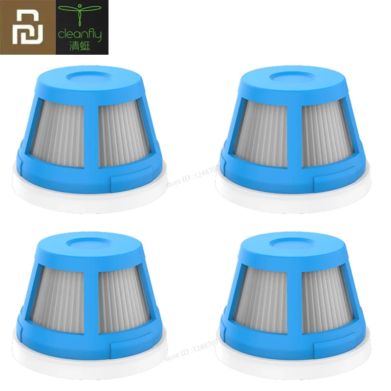 

Пылесос Youpin Cleanfly FVQ, HEPA фильтр в сборе для портативного автомобиля, домашнего Coclean, беспроводной ручной пылесос