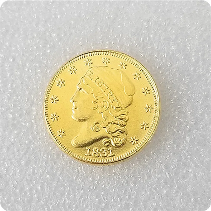 

Antique Crafts American 1831 Commemorative Coins Gold Coins