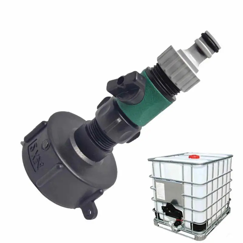 

IBC Tank Adapter 34'Thread Connector Replacement Fitting Garden Hose Quick Connector Fitting