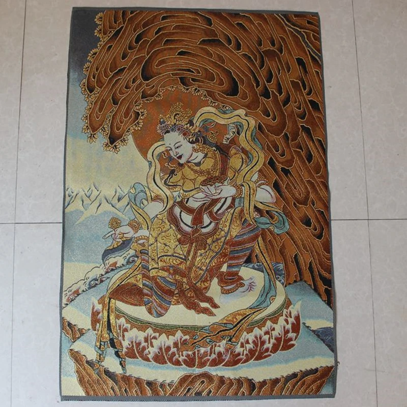 

Tibetan Buddhist Art Prints Thangka Embroidery Buddha Statues Posters Cross Stitch Portrait Canvas Paintings Religious Murals Wa