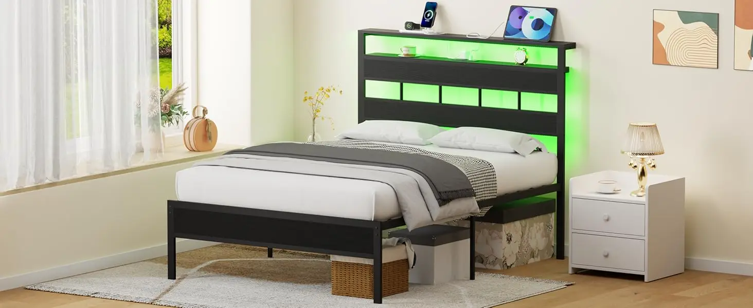 Bed Frame with Headboard