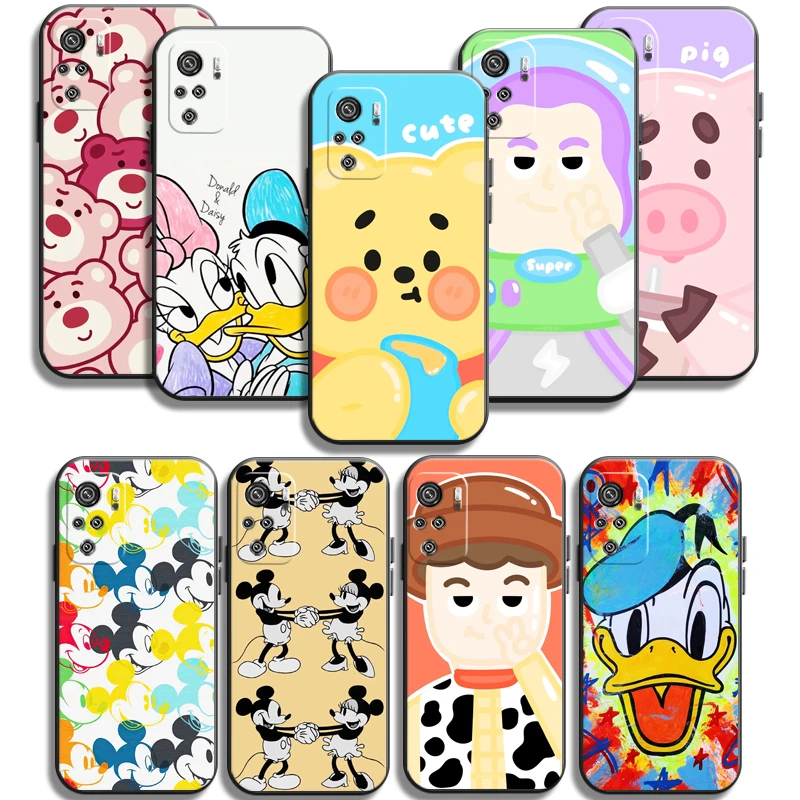 

2022 Disney Phone Cases For Xiaomi Redmi Redmi Note 7 8 Pro 8T 2021 7 8 7 8A 8 Pro Soft TPU Carcasa Funda
