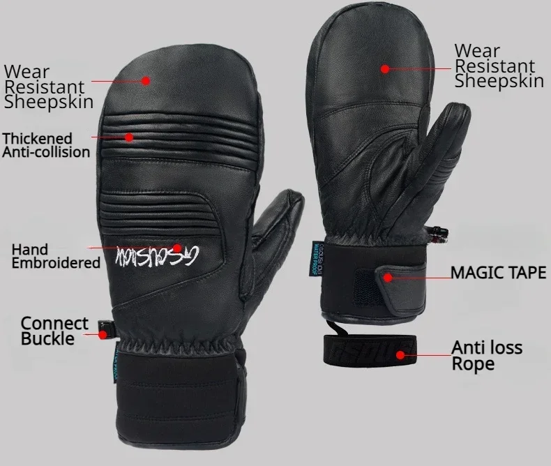 2025 спортивные теплые перчатки защитные зимние Хлопковые варежки для взрослых