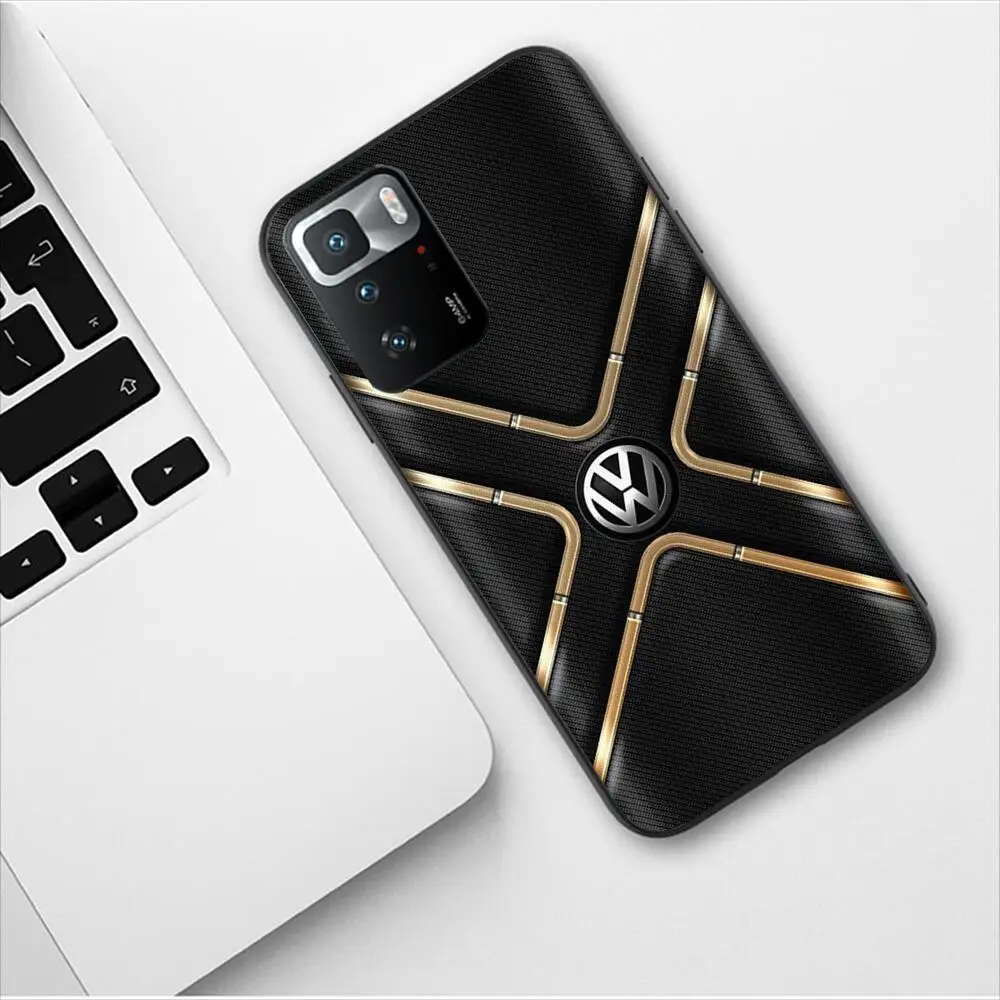 Volkswagen Luxury Car Logo New Phone Case for Redmi 9 9A 7A 10 8A 10A 8 Note 11 10S 7 11S Plus POCO X3 Pro Fashion Phone Covers