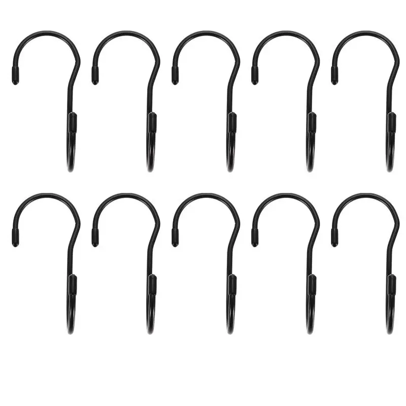 

Hooks S Hook Hanging Hanger Clothes Kitchen Duty Heavy Metal Shaped Closet Bathroom Coat Towel Hangers Pot Flat Rack Plants