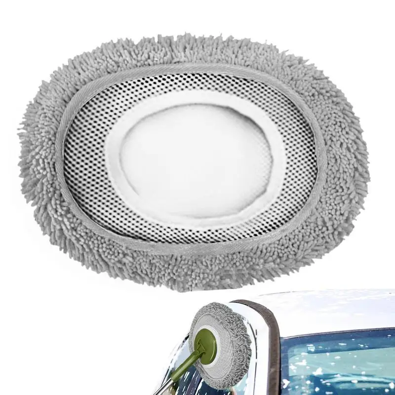 

Car Washing Brushes With Pole Chenille Microfiber Auto Cleaner Cleaning Supplies Replacement Head Extension Pole Cars Trucks