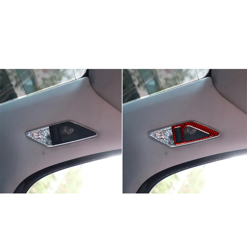 

Наклейка из углеродного волокна для BMW E46 1998 1999 2000-2005 3 серии, автомобильное сиденье, задняя крыша, чтение, искусственная отделка, интерьерные автомобильные аксессуары