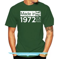 1972 british parts 44th birthday mens t shirt 13 colours gift present short sleeves o neck t shirt tops tshirt homme
