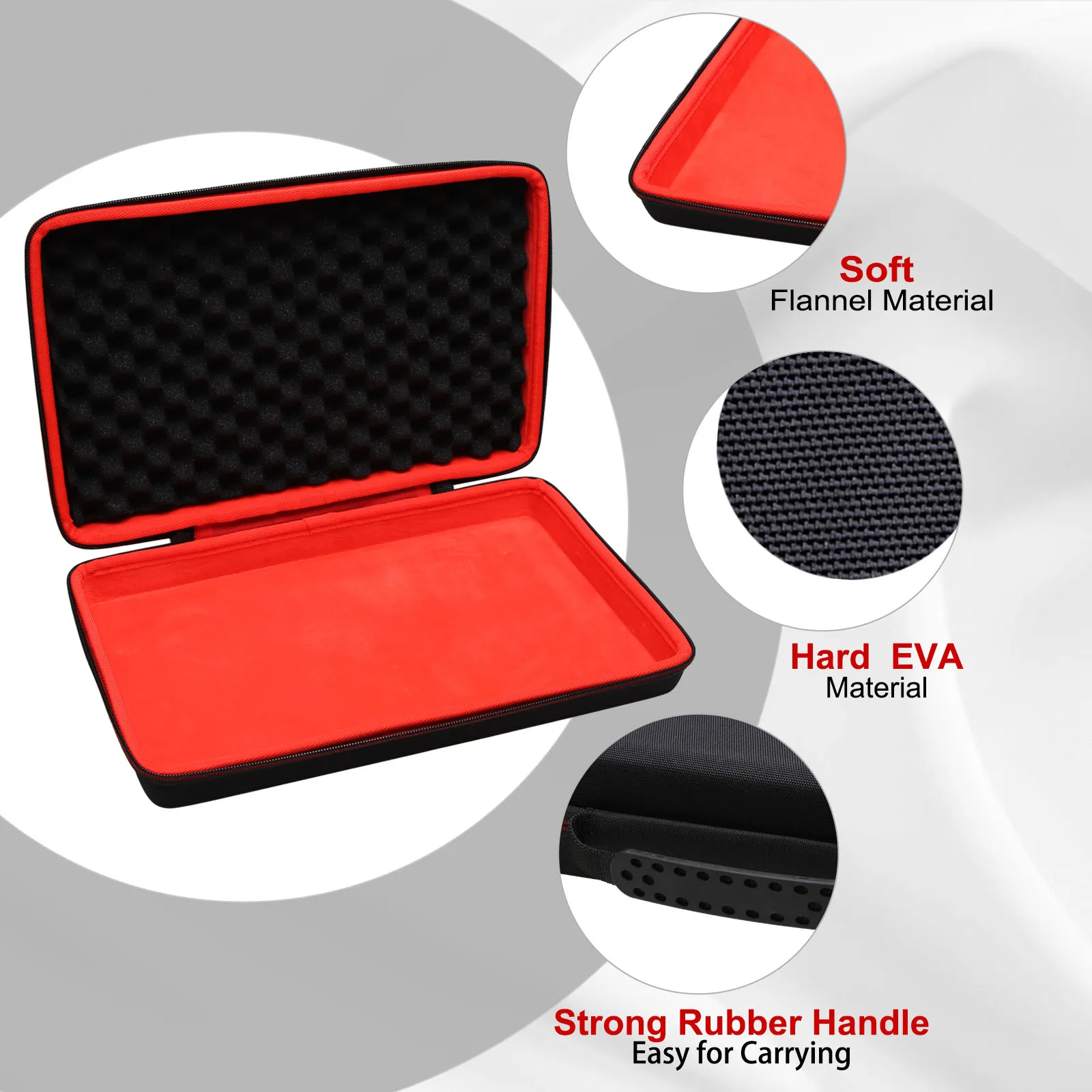 LTGEM EVA Жесткий Чехол для AKAI Professional APC MK2 25Key MIDI клавиатура контроллер Защитная сумка