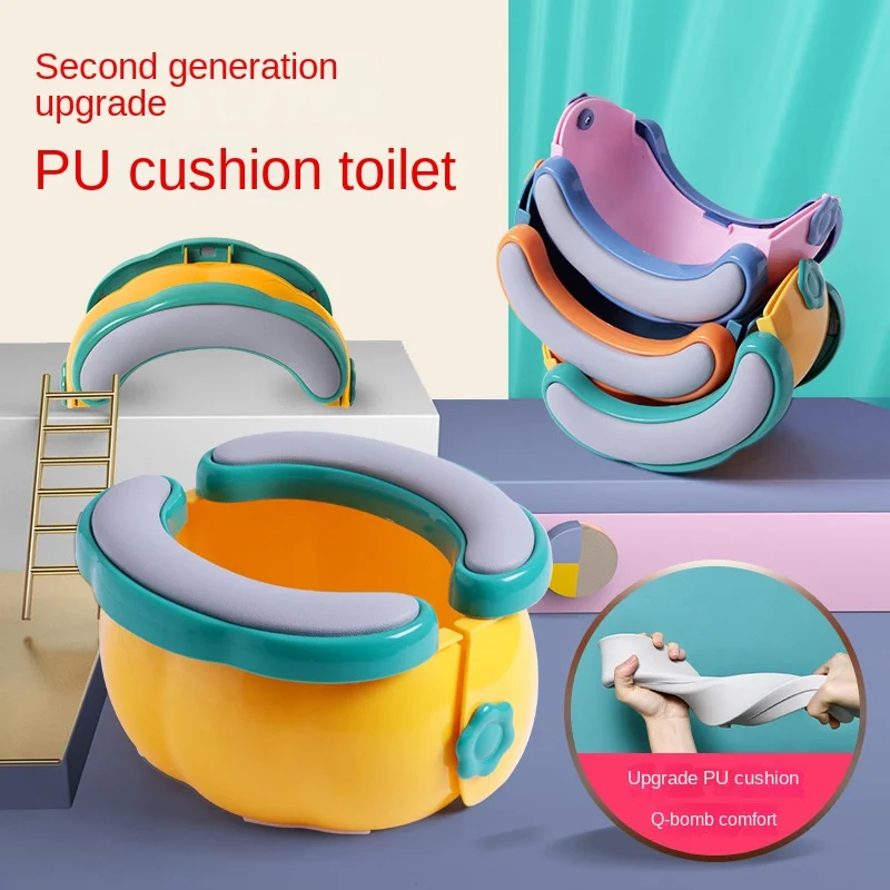 Upgrades Folding Travel Baby Toilet Pot Squatty Urinal for C