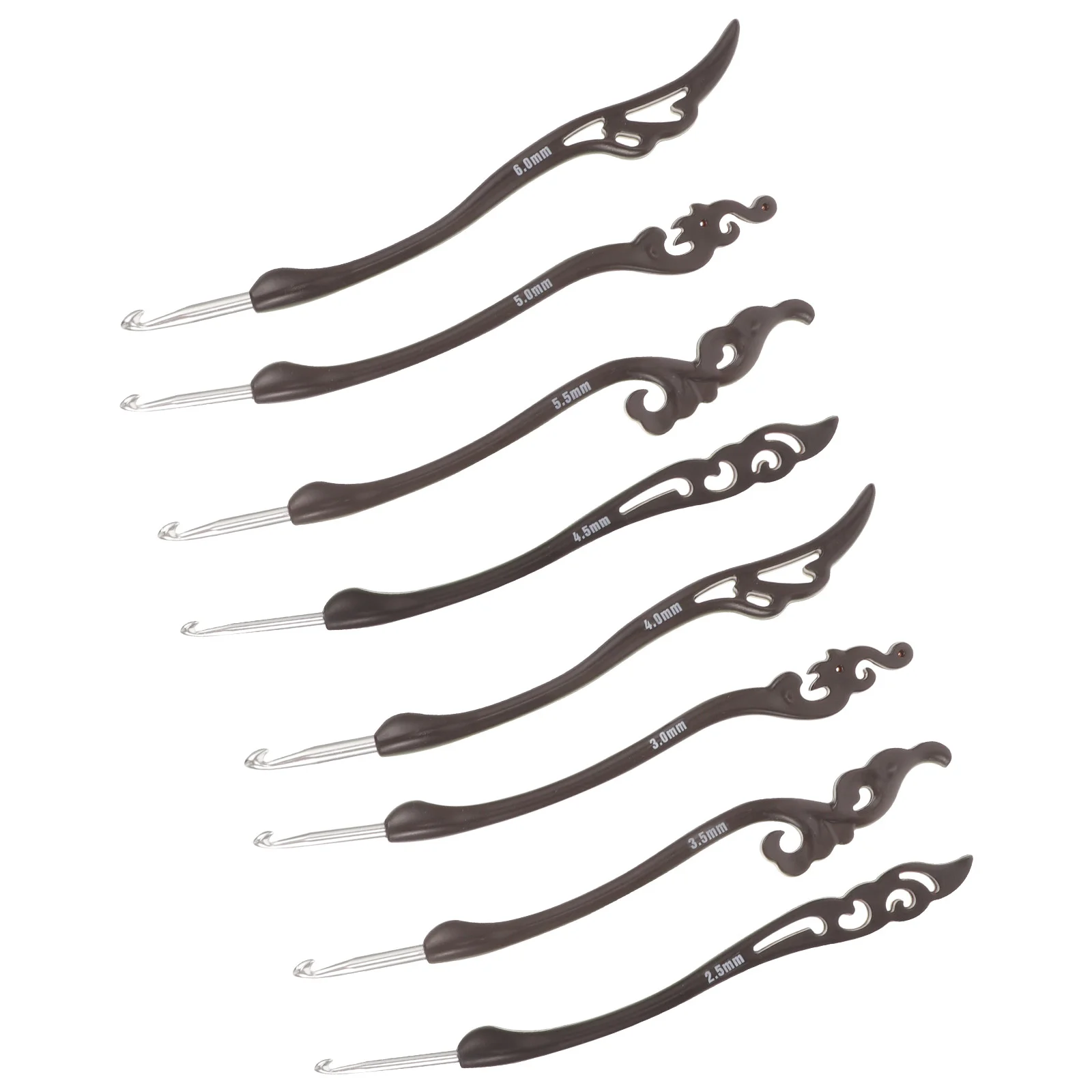 8 шт. винтажные необычные крючки для вязания крючком аксессуары плетения