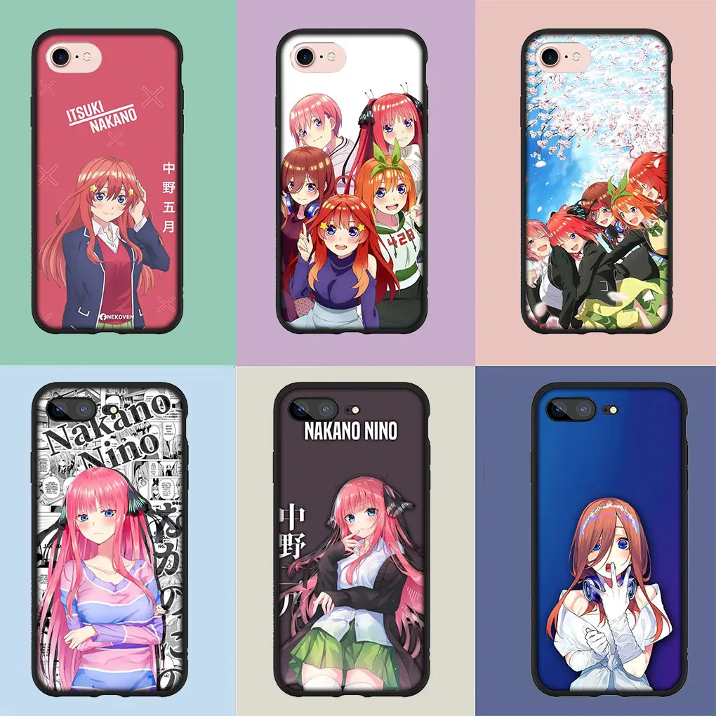 Чехол для телефона The Quintessential Quintuplets Itsuki Nakano Apple iPhone 16 15 14 13 12 11 Pro Max 6 6s Plus + SE 16+ Case