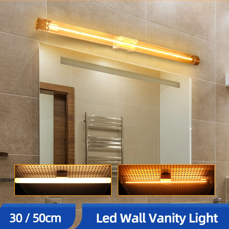 

OK-B LED Wall Lamp Bathroom Morden Interior Wall Light Fixture 4W 5W 220V Wall Mounted Mirror Sconce Lamp Indoor Lighting