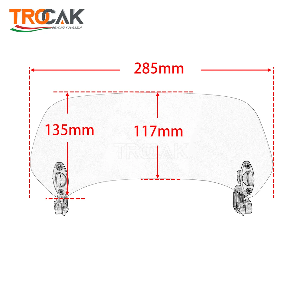 Регулируемый спойлер на лобовое стекло для BMW K1600GT K1600GTL K1200GT K1300GT K1300S