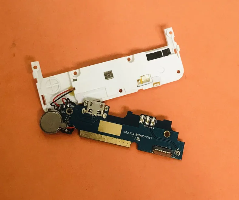 Б/у оригинальная зарядная плата с USB-разъемом + Громкий динамик для OUKITEL K4000 MTK6735 Quad Core 5,0 