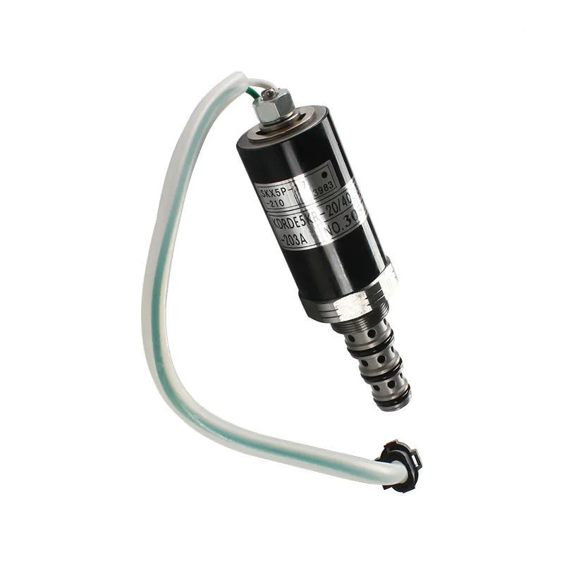 Фото KDRDE5KR-20/40C13-203A Запасные части экскаватора Электромагнитный клапан гидравлического насоса для экскаватора Sumitomo SH200-2 Строительная техника №3