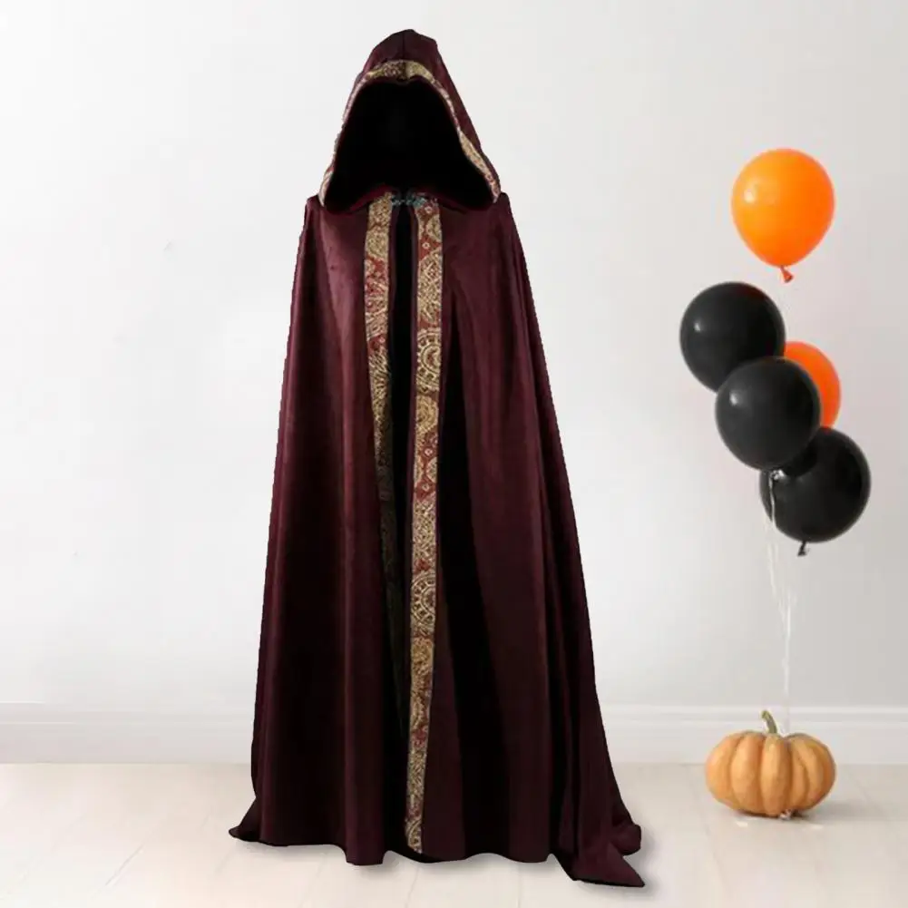 Женский костюм с капюшоном для косплея искусственная кожа накидка контрастных